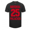 Bayer Leverkusen Exequiel Palacios #25 Hjemmedrakt 2023-24 Kortermet